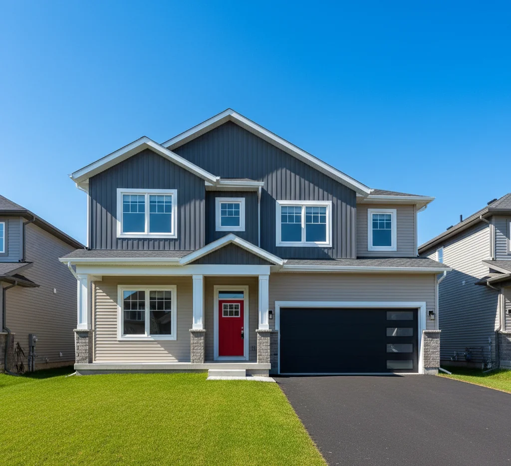 Completed exterior painting project in Downtown Ottawa.