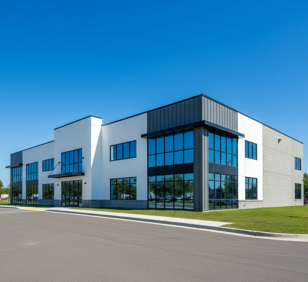 Completed commercial painting project in Ottawa.
